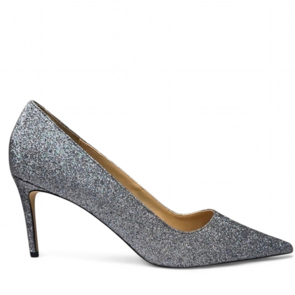 Ann Taylor‎ Missy Glitter Straight Heels Pumps Size 9 NEW